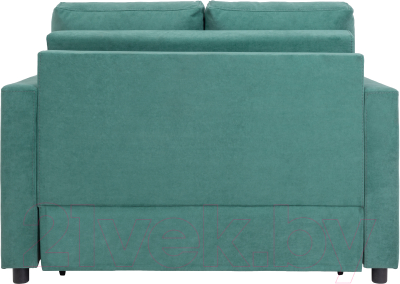 Диван KRONES Афродита выкатная 195x140 (велюр изумрудный)