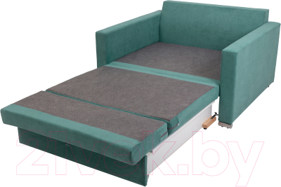 Диван KRONES Афродита выкатная 195x140 (велюр изумрудный)