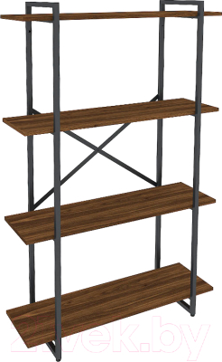 Стеллаж Gutta 4 полки 151x92x34 - фото