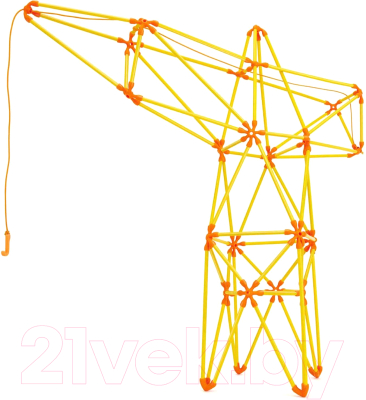 Конструктор Hape Строительный кран / E5562_HP - фото