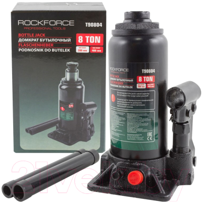 Бутылочный домкрат RockForce RF-T90804(DS) - фото