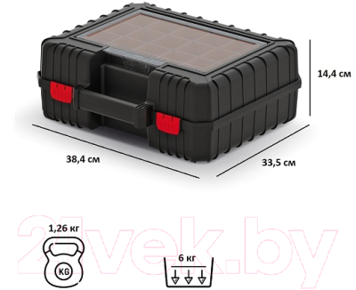 Ящик для инструментов Kistenberg Heavy Tool Case 40 / KHV40B-S411