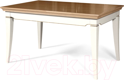 Журнальный столик Гомельдрев Тельма ГМ 6579 Дуб (белый/натуральный дуб) - фото