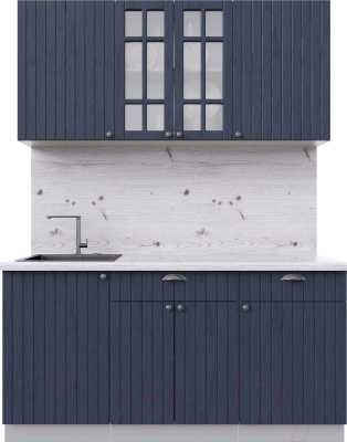 Готовая кухня Интерлиния Берес 1.6А - фото