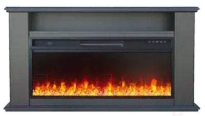 Каминокомплект Смолком Govard V42 + Vision 42 LED (черный) - фото