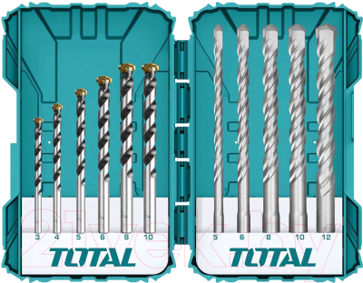 Набор буров TOTAL TACSDL31101 - фото