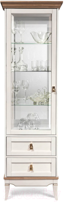 Шкаф с витриной Гомельдрев Тельма ГМ 6506-01 Дуб