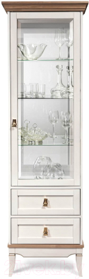 Шкаф с витриной Гомельдрев Тельма ГМ 6506 Дуб