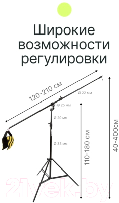 Стойка для студийного оборудования RayLab BS04