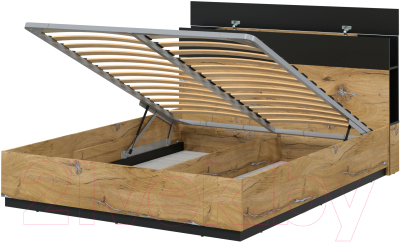 Двуспальная кровать Интерлиния Quartz QZ-К160 с ПМ