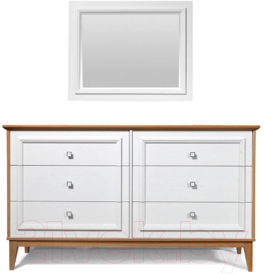 Зеркало Гомельдрев Торино ГМ 8197 (дуб/белый)