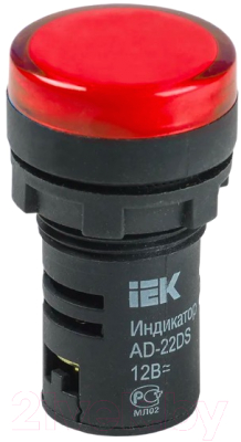 Лампа сигнальная IEK BLS10-ADDS-012-K04 - фото