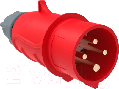 Вилка силовая IEK Magnum PSN02-016-4 - фото