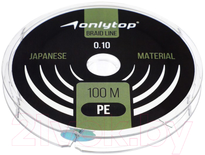 Леска плетеная Onlytop Universal 0.10мм