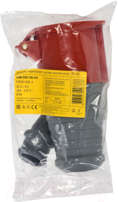 Розетка кабельная IEK PSR22-032-4