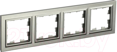 Рамка для выключателей и розеток IEK Brite BR-M42-K37 - фото