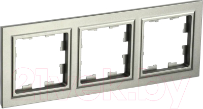 Рамка для выключателей и розеток IEK Brite BR-M32-K37 - фото