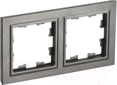 Рамка для выключателей и розеток IEK Brite BR-M22-K37 - фото
