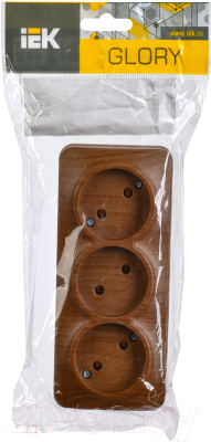 Розетка IEK Glory ERH30-K24-10