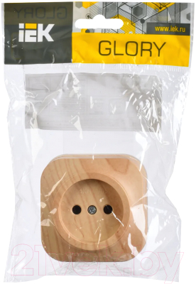 Розетка IEK Glory ERH10-K34-10