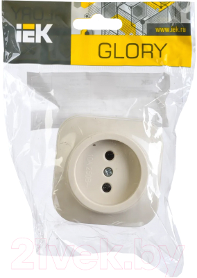 Розетка IEK Glory ERH10-K33-10