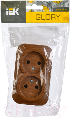 Розетка IEK Glory ERH20-K24-10