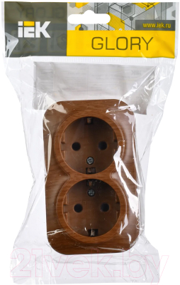 Розетка IEK Glory ERH21-K24-16