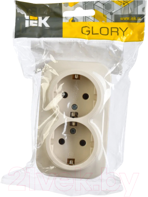 Розетка IEK Glory ERH21-K33-16