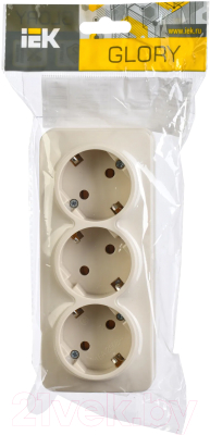 Розетка IEK Glory ERH31-K33-16