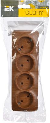 Розетка IEK Glory ERH40-K24-10
