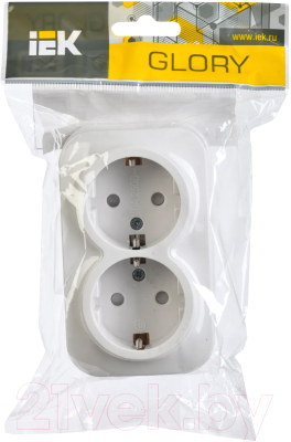 Розетка IEK Glory ERH24-K01-16