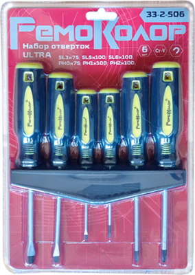 Набор отверток Remocolor Ultra / 33-2-506 - фото