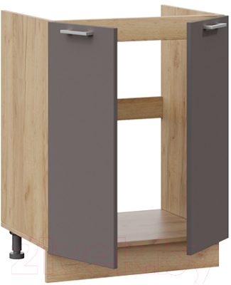Шкаф под мойку ТриЯ Габриэлла 1Н6М (дуб крафт золотой/муссон)