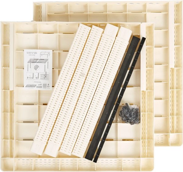 Стол пластиковый Ingreen Rattan / ING6184СЛВ (сливочный)