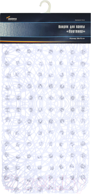 Коврик на присосках Вилина Паутинка 6916