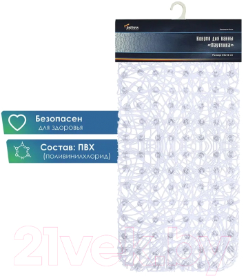 Коврик на присосках Вилина Паутинка 6916