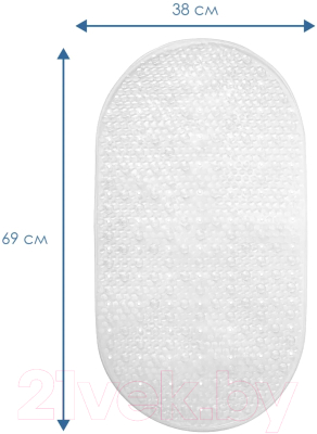 Коврик на присосках Вилина Массажный 6807