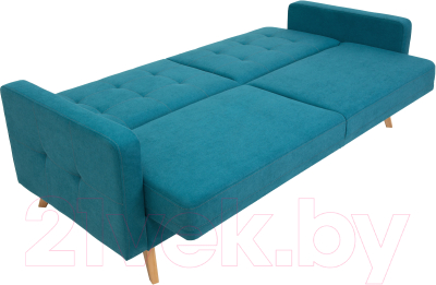 Диван KRONES Тесей 235 (велюр лазурный)