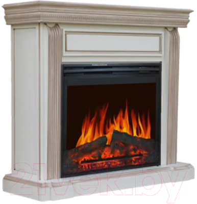 Каминокомплект Смолком Koln MB/JUP/SYM26 + Jupiter FX N Black - фото