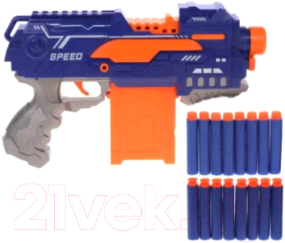 Бластер игрушечный Наша игрушка С мягкими пулями / 7022-3 - фото