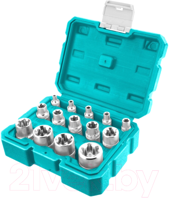 Набор головок слесарных TOTAL THKTETS0114 - фото