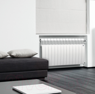 Радиатор алюминиевый Royal Thermo Biliner Alum 500 Bianco Traffico (10 секций)