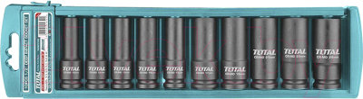 Набор головок слесарных TOTAL THKISD12102L - фото