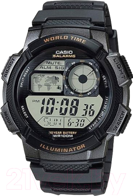 Часы наручные мужские Casio AE-1000W-1A - фото