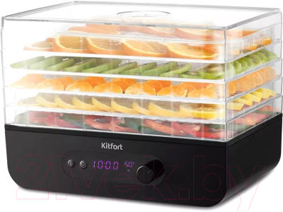 Сушилка для овощей и фруктов Kitfort KT-1936 - фото