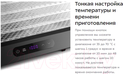 Сушилка для овощей и фруктов Kitfort KT-1938