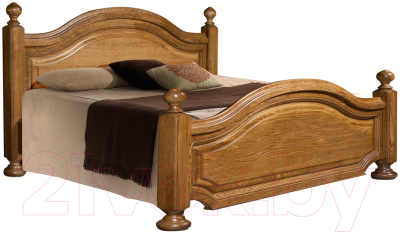 Двуспальная кровать Гомельдрев ГМ 6233-03 180x200 Дуб - фото