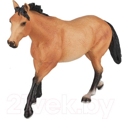 Фигурка коллекционная Konik Лошадь Квотерхорс Буланая / AMF1041
