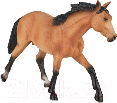 Фигурка коллекционная Konik Лошадь Квотерхорс Буланая / AMF1041
