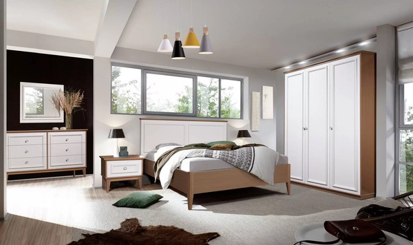 Двуспальная кровать Гомельдрев Торино ГМ 8194 160x200 Дуб